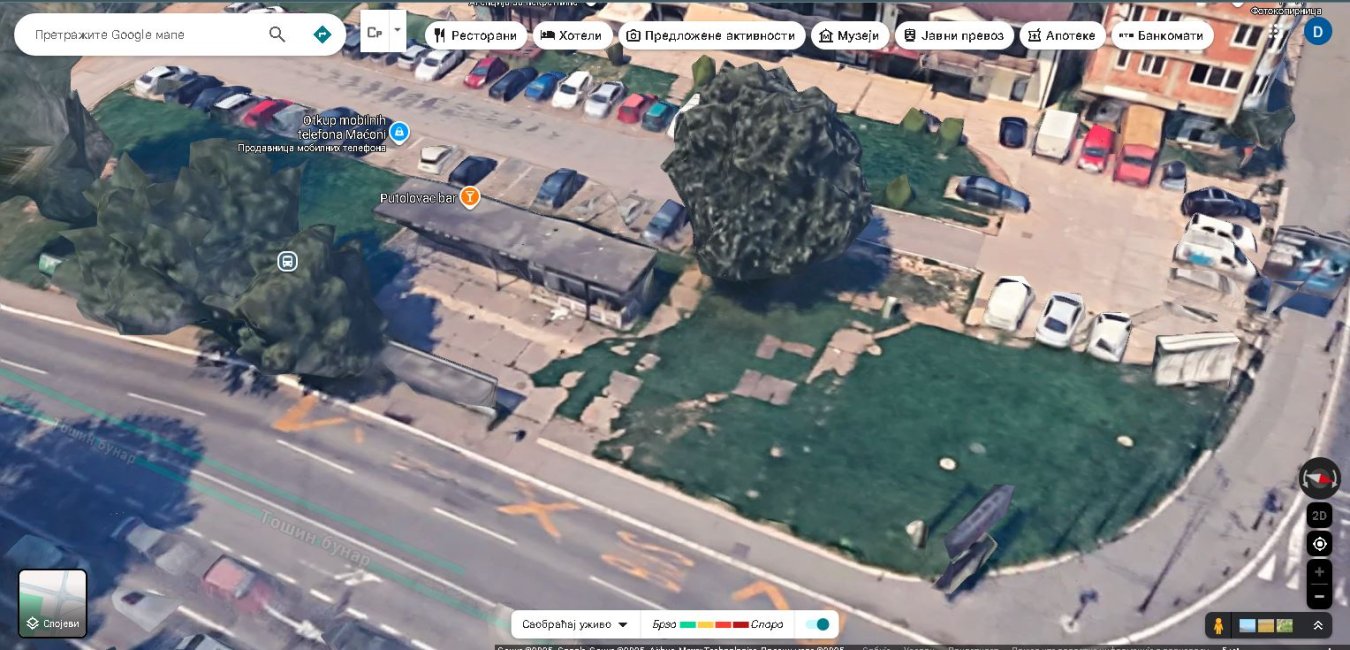 трафика студентски град.JPG