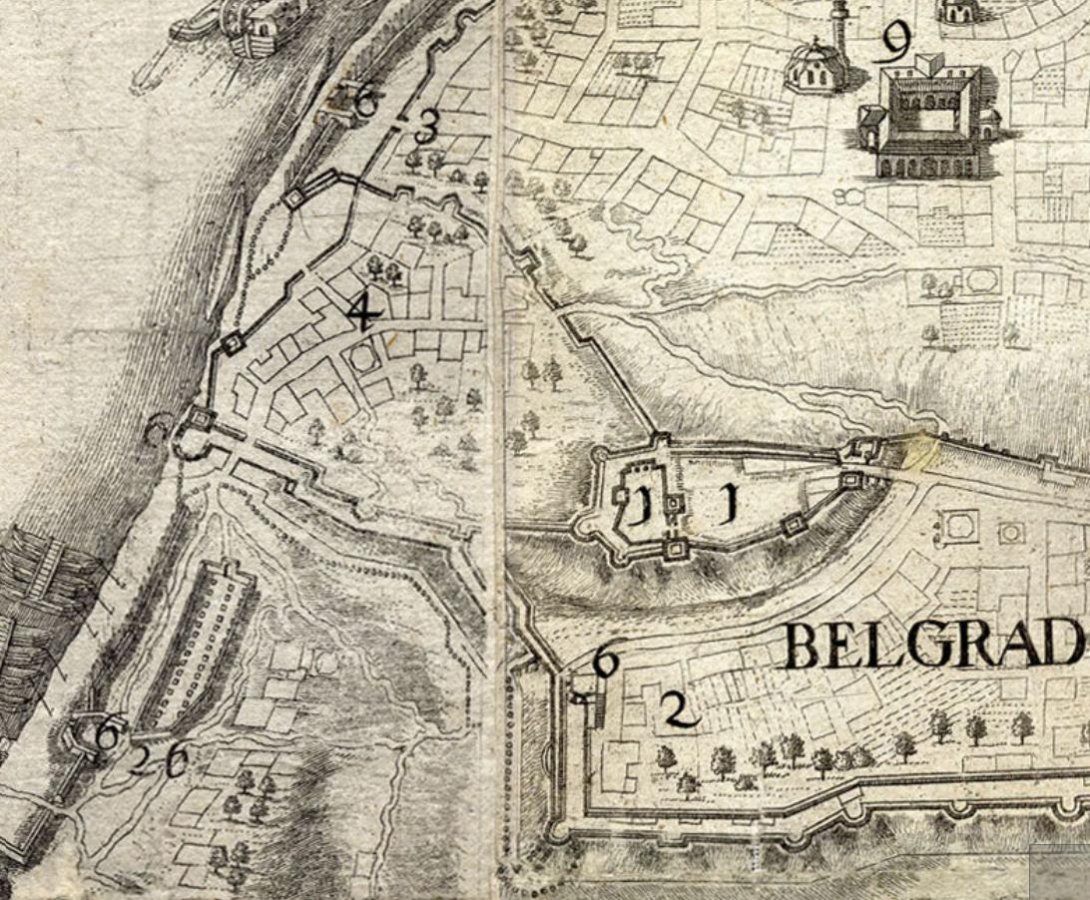 1688 Gimp, Zapadno podgradje, plan.jpg