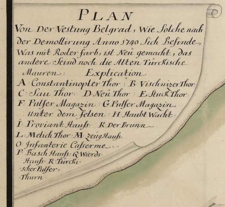 1738. - Plan de Belgrade a la fin de l annee 1738 4.jpg