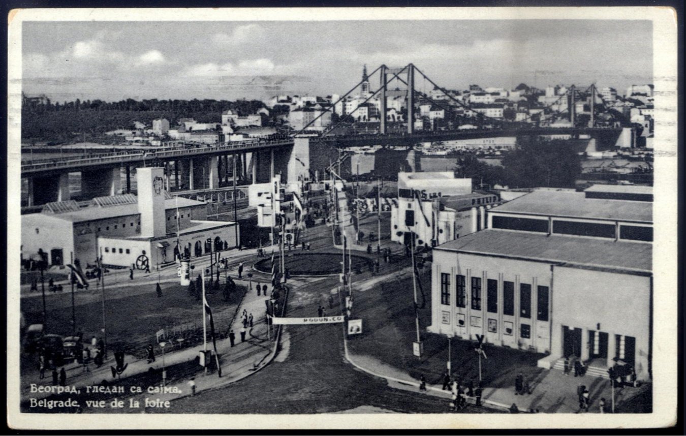 1938.~ Beograd, gledan sa sajma.jpg