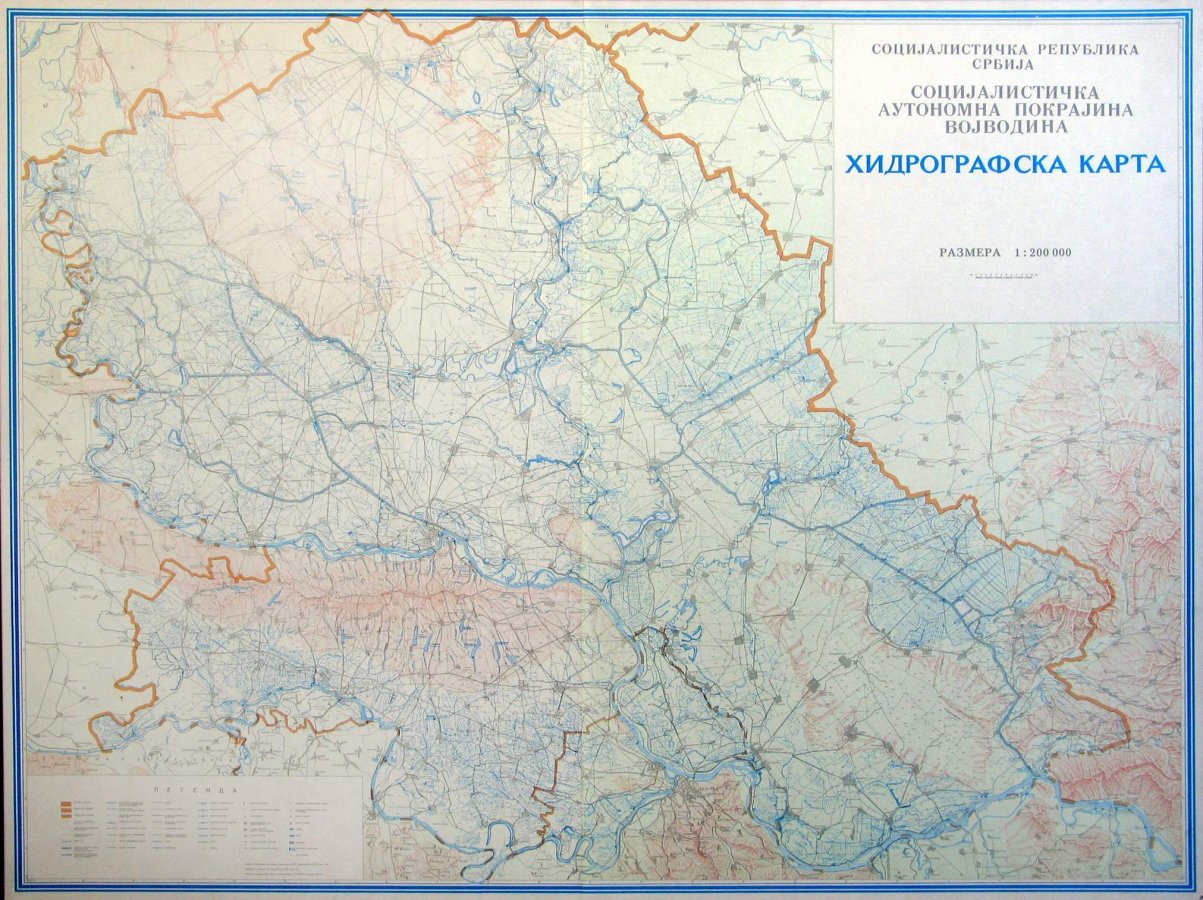 Hidrografska karta vojvodine Vodevojvodine.JPG