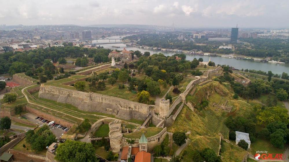 Kalemegdan iz visine, severni pogled.jpg