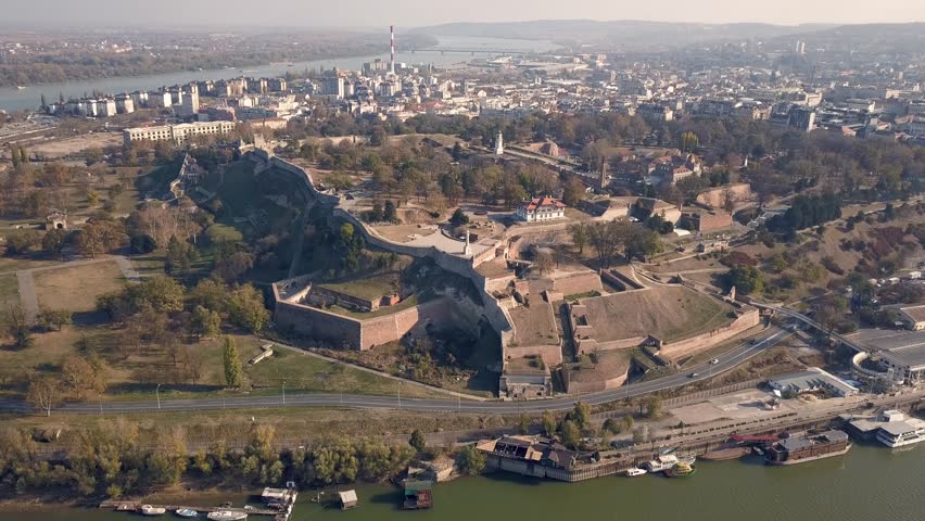 Kalemegdan iz visine, zapadni pogled.jpg