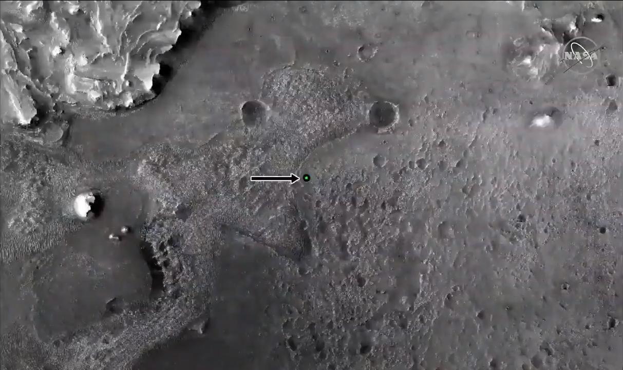 Mars Perserverance rover, Tacka sletanja.jpg