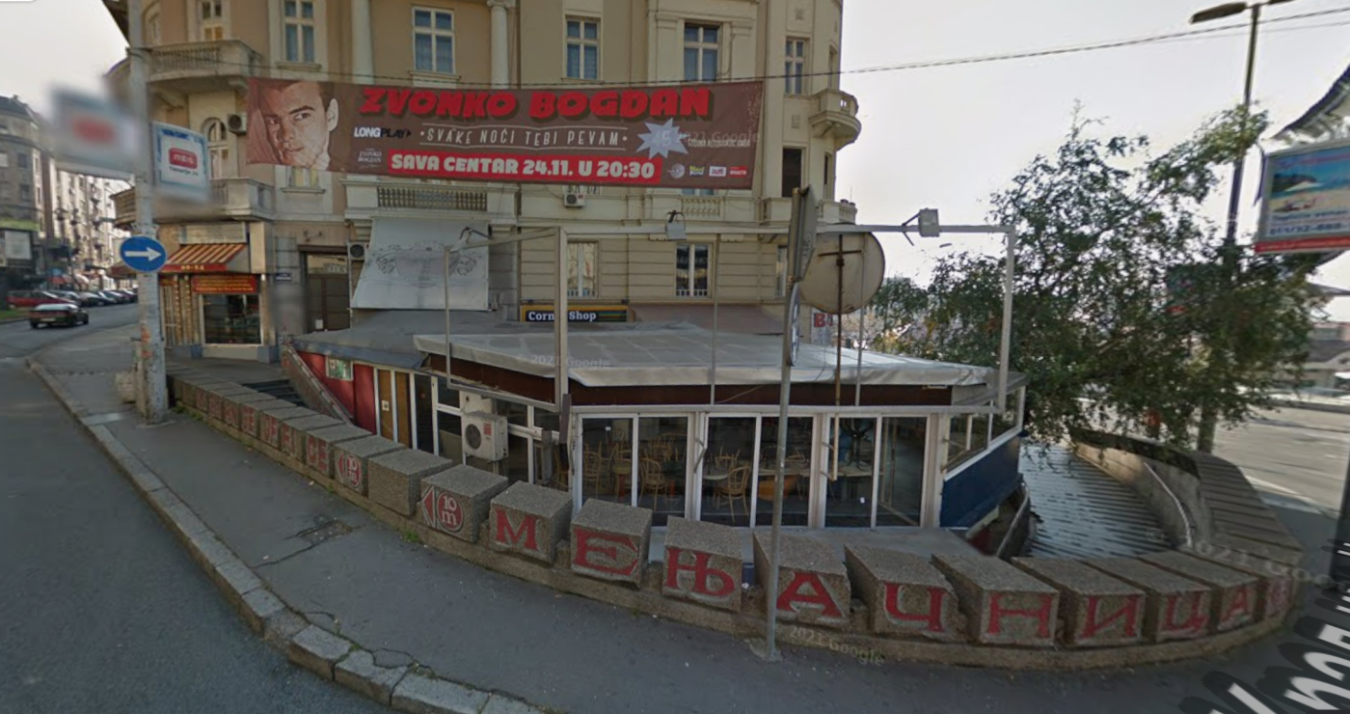 Nelegalna kafana u podzemnom prolazu Zeleni Venac.png