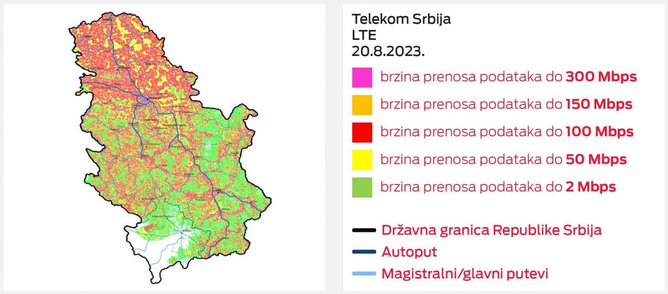 Pokrivenost Srbije i mapa kvaliteta prenosa podataka MTS-a.jpg