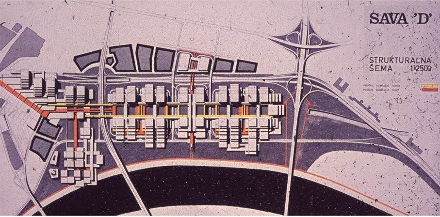 Sava D plan Urbanistickog zavoda 1951 - 1970.JPG