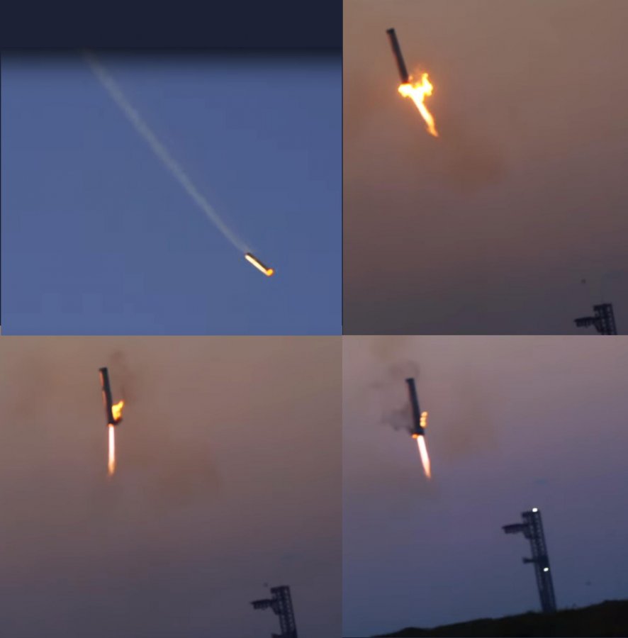 Superheavy booster landing test 5, uglovi pristupa 1.jpg