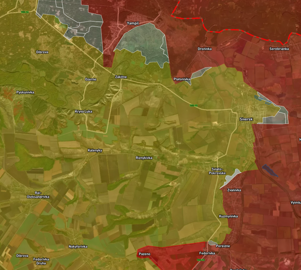 Ukrajinsko ratiste, Siversk 2025.11.23.png